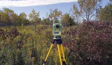 Land surveying image